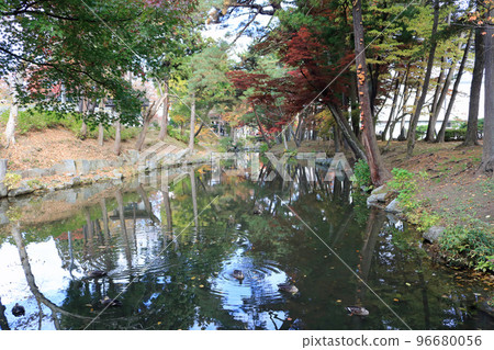 盛岡城址公園、鶴池 盛岡城址公園、鶴池 96680056
