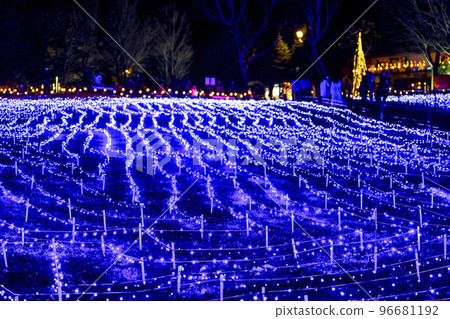 Illumination event on the plateau Kami-cho, Miyagi Prefecture 96681192