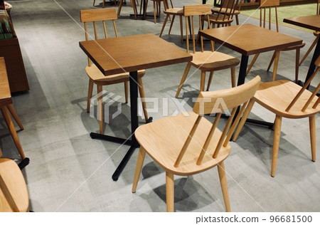 Fashionable cafe tables and chairs 96681500