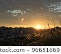 Autumn Sunset in Yokohama  96681669