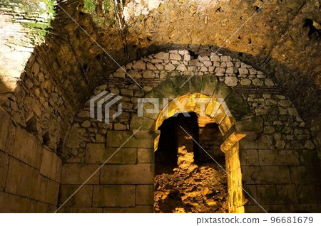 Crypt of Diocletian's Palace in Split, Croatia Crypt of Diocletian's Palace in Split, Croatia 96681679
