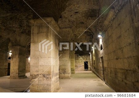 Crypt of Diocletian's Palace in Split, Croatia 96681684