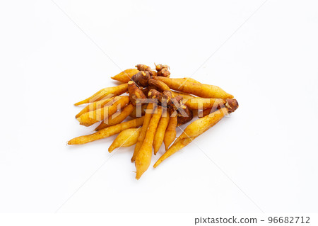Fingerroot on a white background. Fingerroot on a white background. 96682712