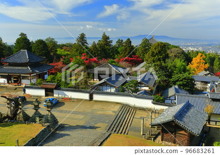 [Nara] Precincts of Todaiji Temple seen from Nigatsu-do (Nara Park) 96683261