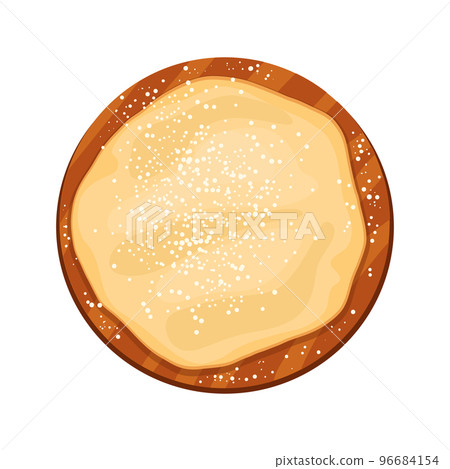 dough pizza cartoon vector illustration 96684154