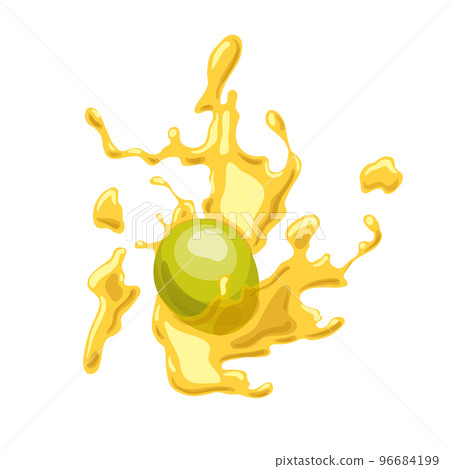 olive oil splash cartoon vector illustration olive oil splash cartoon vector illustration 96684199