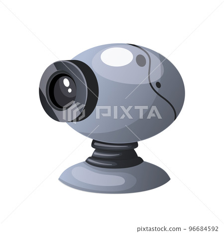 web camera cartoon vector illustration 96684592