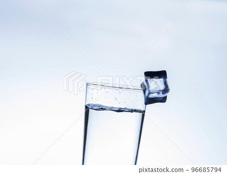 The image of pouring drinking water, into a glass, The image of pouring drinking water, into a glass, 96685794