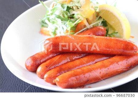 Mentaiko wiener platter photo Mentaiko wiener platter photo 96687030