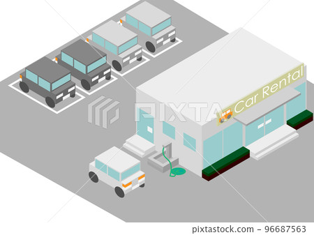 等距汽車租賃店 96687563