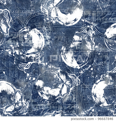 jeans patchwork, 96687846