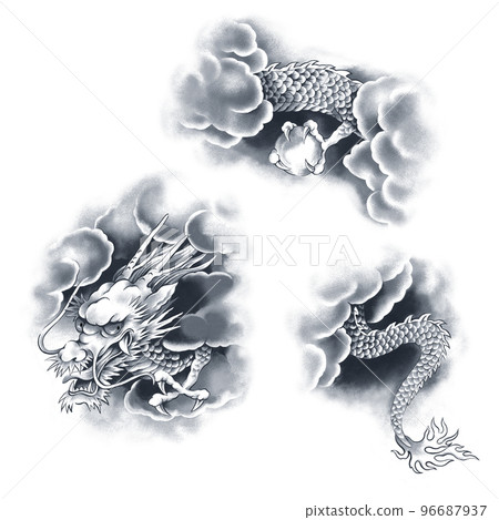 我用日本畫的技術畫了一條龍, 我用日本畫的技術畫了一條龍, 96687937