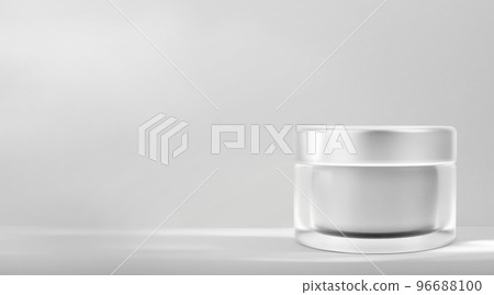 Cream product isolated on white background. 3d render Cream product isolated on white background. 3d render 96688100