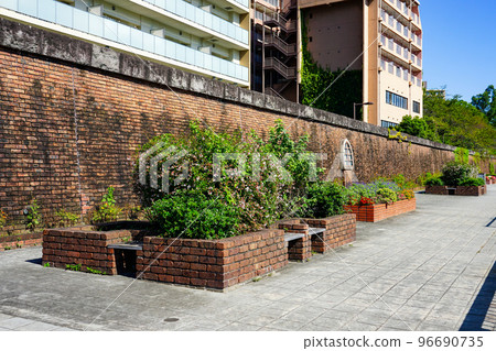 秋天的隅田川明石町公園（東京都中央區） 96690735