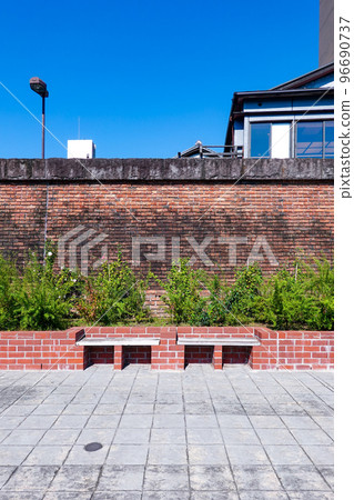 秋天的隅田川明石町公園（東京都中央區） 96690737