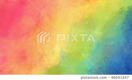 Rainbow background. abstract colorful material 96691847