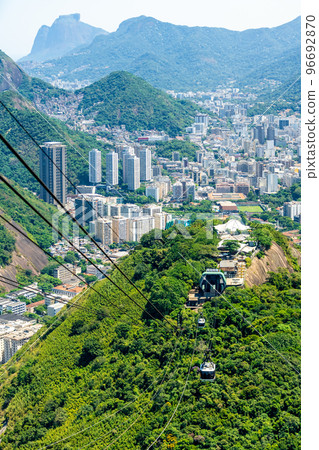 cable car in Brazil Rio de Janeiro 96692870