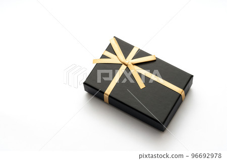 gift with simple ribbon 96692978