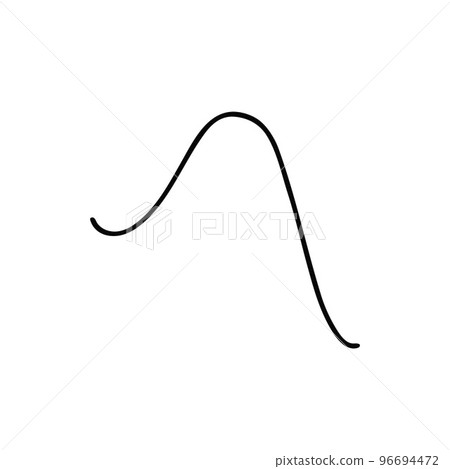 Vector down trend stocks graph diagram illustration 96694472