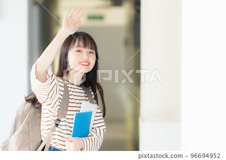 Female student's portrait Female student's portrait 96694952