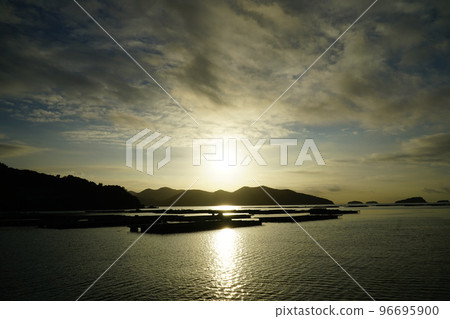 風景、天空、大海、赤穗市 風景、天空、大海、赤穗市 96695900