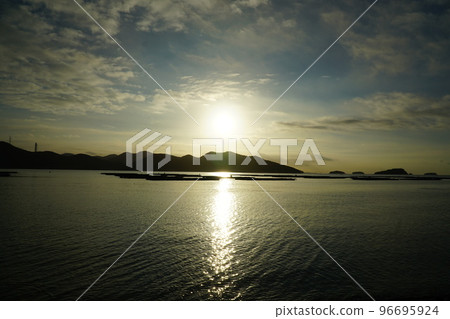 風景、天空、大海、赤穗市 風景、天空、大海、赤穗市 96695924