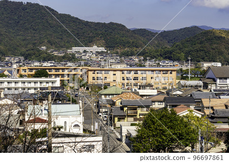 Usuki city area Usuki Municipal Higashi Junior High School Usuki City, Oita Prefecture Usuki city area Usuki Municipal Higashi Junior High School Usuki City, Oita Prefecture 96697861