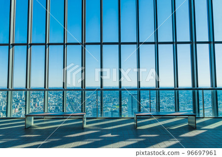 Sky Promenade overlooking the cityscape of Nagoya <Nagoya City, Aichi Prefecture> 96697961