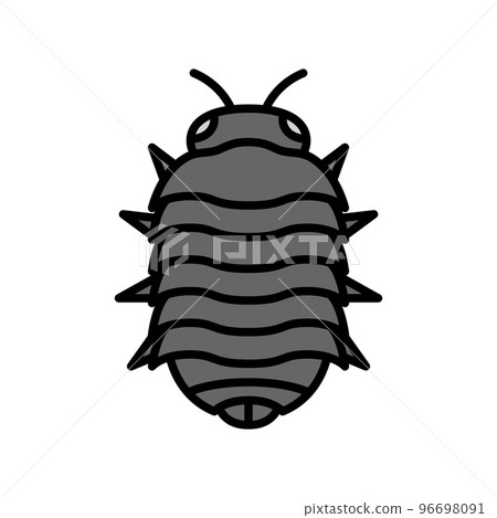 迷你昆蟲插圖圖標藥丸錯誤 96698091