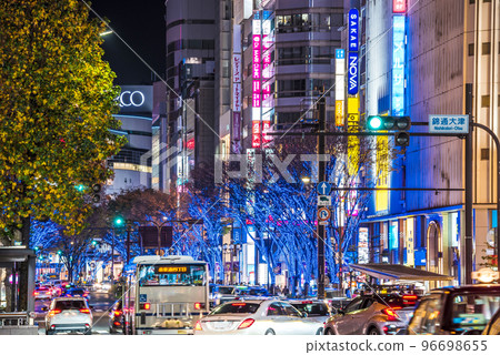 《愛知縣》榮大津街的名古屋市景燈飾 《愛知縣》榮大津街的名古屋市景燈飾 96698655