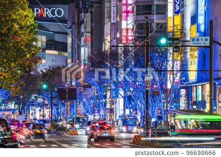 《愛知縣》榮大津街的名古屋市景燈飾 96698666