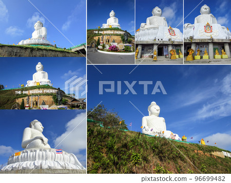 Collection of White Big Buddha in Phuket Collection of White Big Buddha in Phuket 96699482