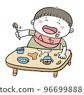 嬰兒吃嬰兒食品 96699888