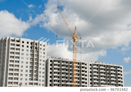 Construction of the new buildings Construction of the new buildings 96701982