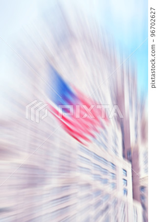 Motion blurred abstract urban background. 96702627