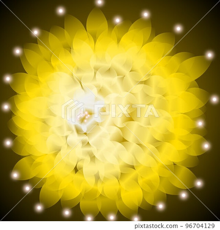 Floral illustration. Fantastic landscape, bright magical colors. Radiant image. Floral illustration. Fantastic landscape, bright magical colors. Radiant image. 96704129