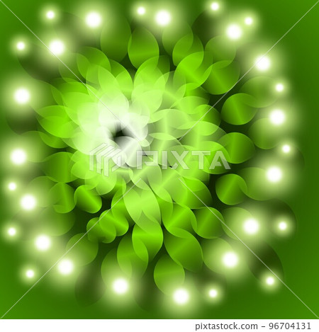 Floral illustration. Fantastic landscape, bright magical colors. Radiant image. Floral illustration. Fantastic landscape, bright magical colors. Radiant image. 96704131