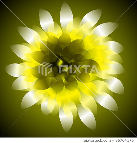 Floral illustration. Fantastic landscape, bright magical colors. Radiant image. Floral illustration. Fantastic landscape, bright magical colors. Radiant image. 96704176