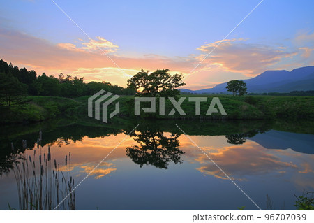 夕陽池（大分縣竹田市） 96707039