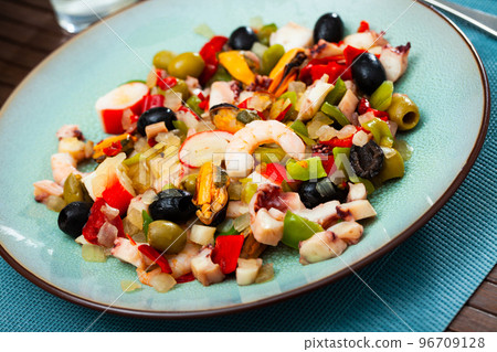 Seafood salad Salpicon de marisco Seafood salad Salpicon de marisco 96709128