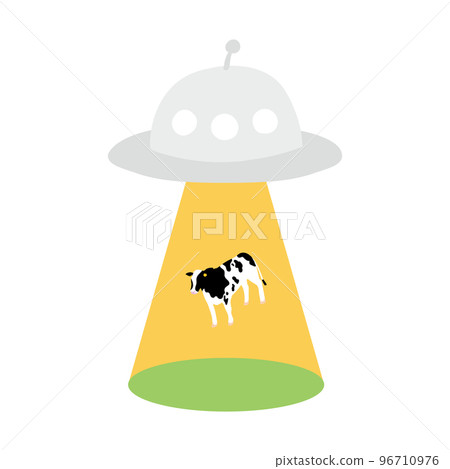 牛被不明飛行物帶走 96710976