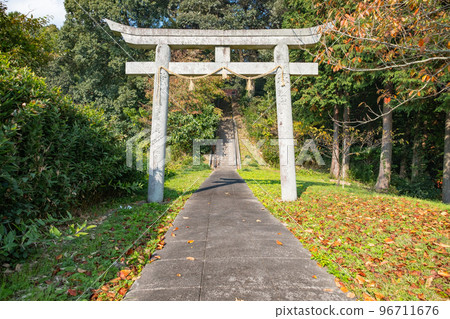 Sasabuku Shrine Torii Ishihara, Hirose Town, Yasugi City, Shimane Prefecture 96711676