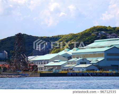浦賀碼頭和起重機遺跡 浦賀碼頭和起重機遺跡 96712535