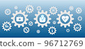 healthcare information systems icons concept 96712769