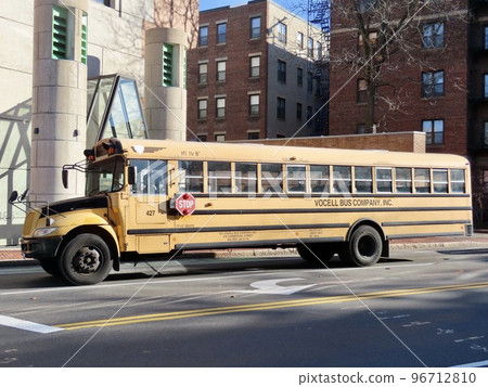 USA Boston Harvard University school bus 96712810