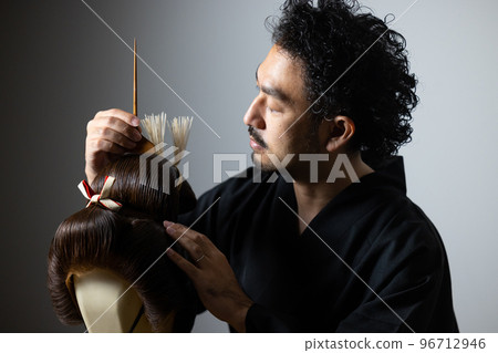 大鬍子日本職業系列假髮 96712946