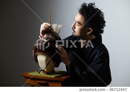 大鬍子日本職業系列假髮 96712947