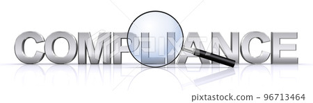 合規文本和放大鏡 合規文本和放大鏡 96713464