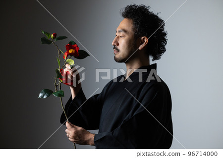大鬍子日本職業系列插花 96714000