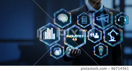 Concept of business and industry 4.0 96714361